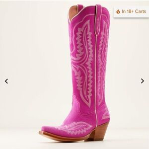 BRAND NEW MAGENTA BOOTS